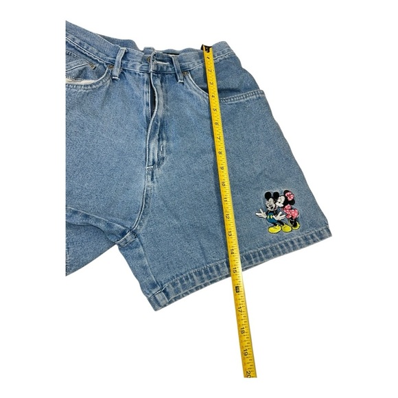 Vintage Mickey & Minnie Mouse Denim Shorts Size 5 Jerry Leigh 100% Cotton. - Picture 4 of 11